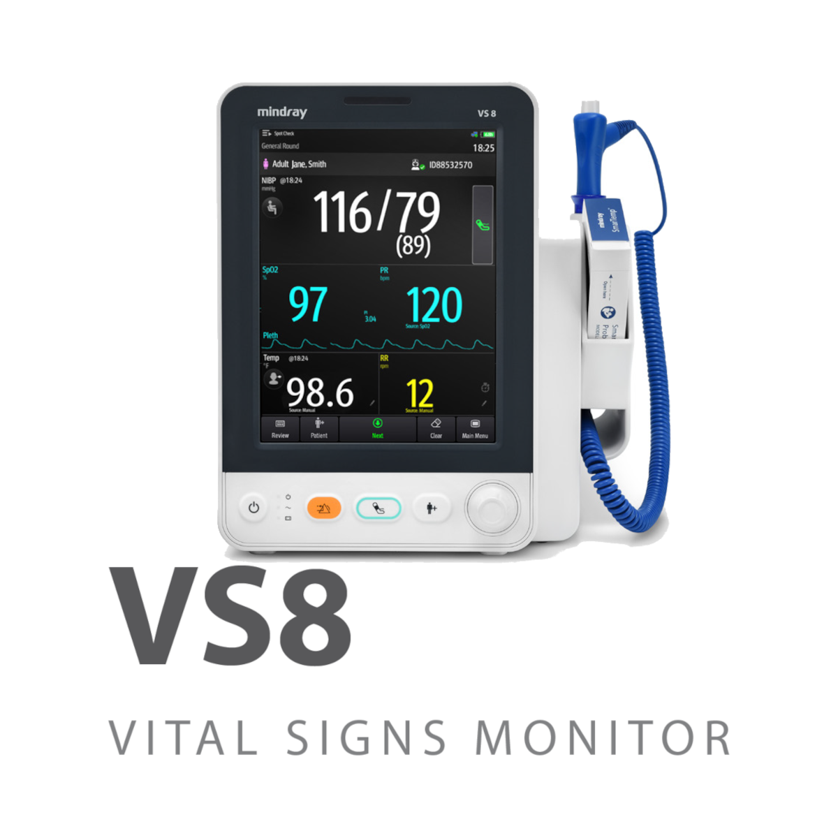 Mindray Medical Equipment: VS8 Vital Signs Monitor